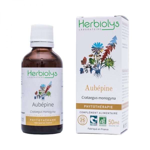 Aubépine 50ML Concentré Herbiolys BIO - Herboristerie du Marais Paris