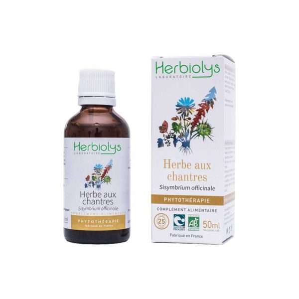 Herbe aux chantres 50ML Concentré Herbiolys BIO - Herboristerie du Marais Paris